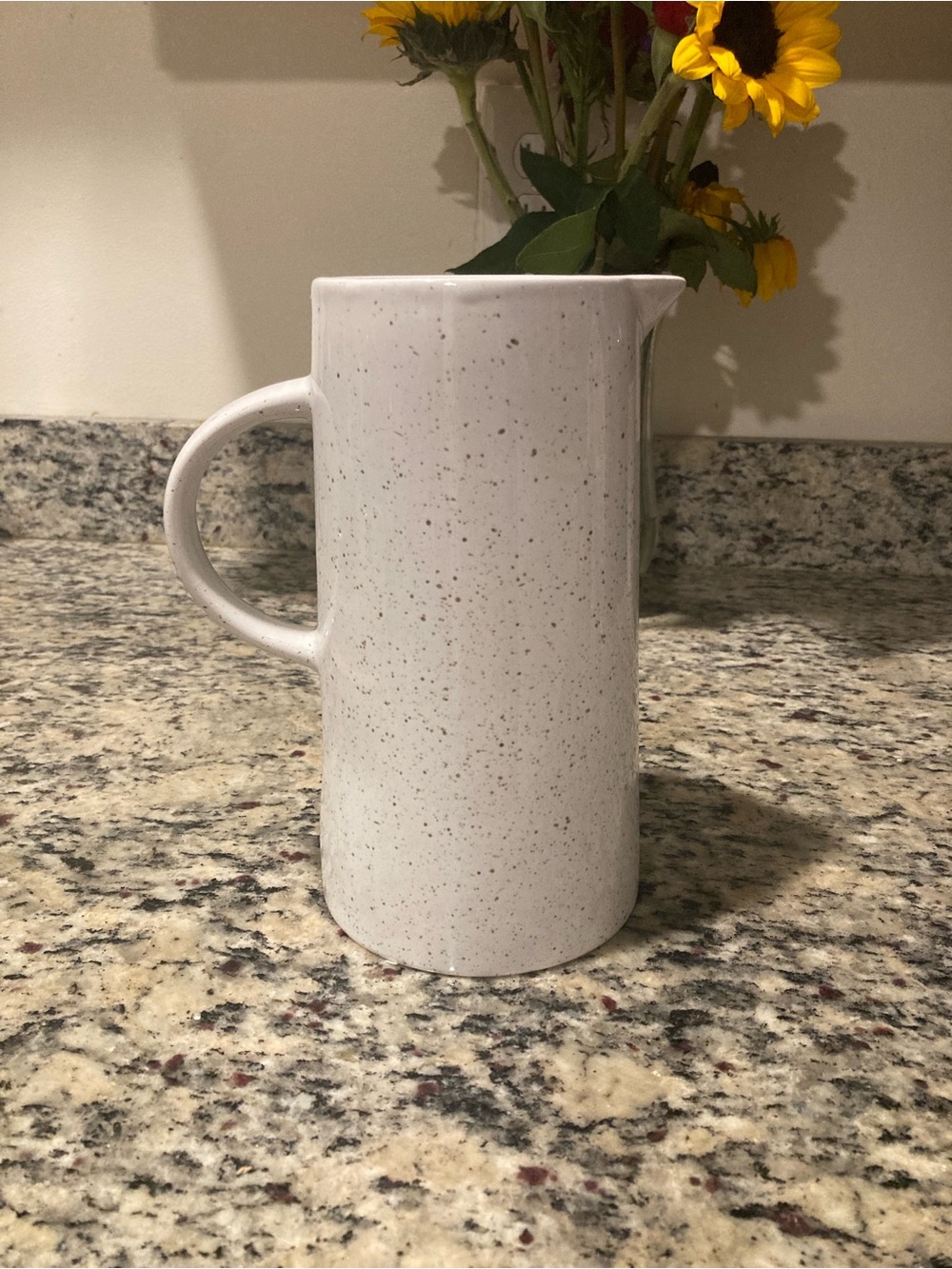Target | White Speckled Ceramic Pitcher